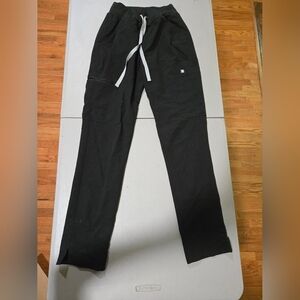 Figs Black Yola Skinny scrub Pants